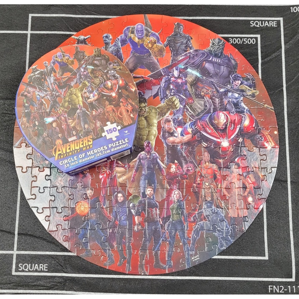 Cardinal Marvel Avengers: Infinity War Circle of Heroes Jigsaw Puzzle 150 Pieces